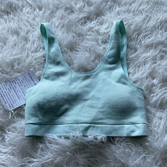 🆕PINK LOUNGIN’‎ WAFFLE BRA - Picture 1 of 3